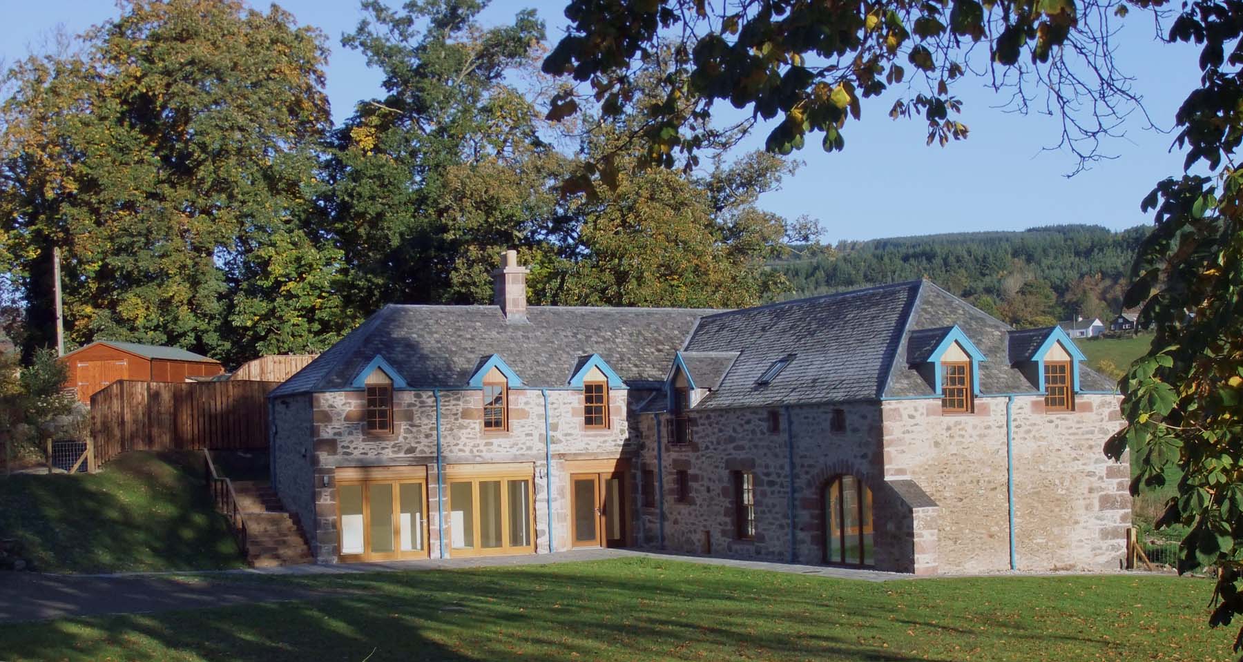 Milton of Clunie steading conversion
